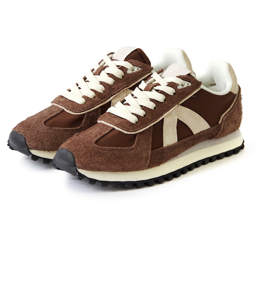 【ASFVLT アスファルト】 【GATE】 BROWN TAN GOLD 【GAT093】 スニーカー