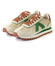 【ASFVLT アスファルト】 【GATE】 TURTLE GREEN COGNAC 【GAT090】 スニーカー