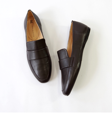 【FABIO RUSCONI ファビオルスコーニ】 スクエアトゥレザーローファー 【3170】