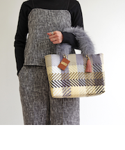 【WOVEN /ウーヴン】 / ECO FUR HANDLE COVER　エコファーハンドルカバー トートバッグ用