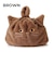 【WOVEN /ウーヴン】 エコファー ねこ フェイス 2WAY BAG 猫巾着 バッグ