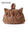 【WOVEN /ウーヴン】 エコファー ねこ フェイス 2WAY BAG 猫巾着 バッグ