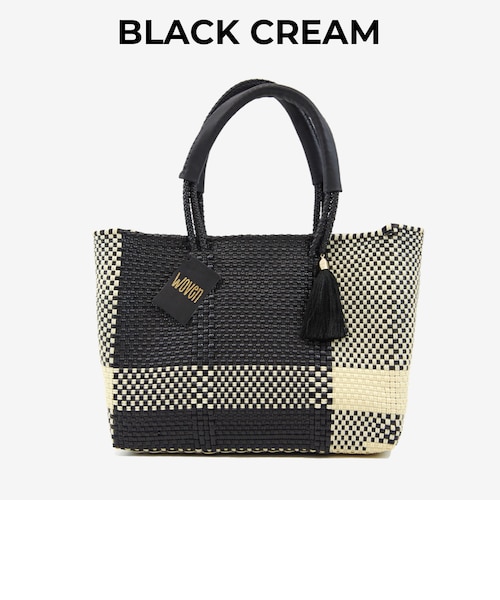 WOVEN ウーヴン】Small Tote スモールトートメルカドバッグ SMALL S
