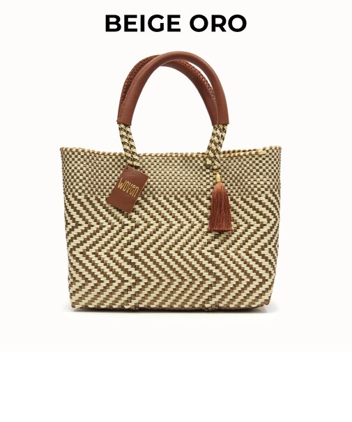【WOVEN ウーヴン】Small Tote スモールトートメルカドバッグ SMALL S メキシコ製