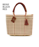 BEIGE BLACK RED