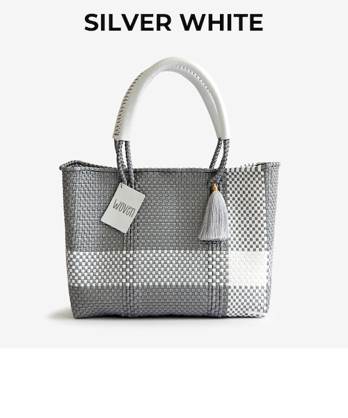 WOVEN ウーヴン】Small Tote スモールトートメルカドバッグ SMALL S
