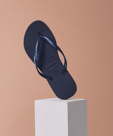 【havaianas ハワイアナス】 サンダル ラバービーチサンダル 【SLIM】
