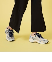 【ASFVLT アスファルト】 【CITY RUN】 WHITE NAVY CRAKED 【CR015】 スニーカー