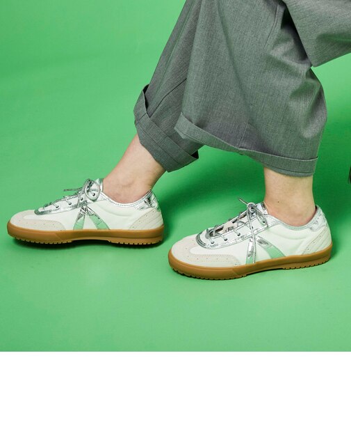 【ASFVLT アスファルト】 【SWING 74】 WHITE SILVER CROC 【SW7412】 スニーカー