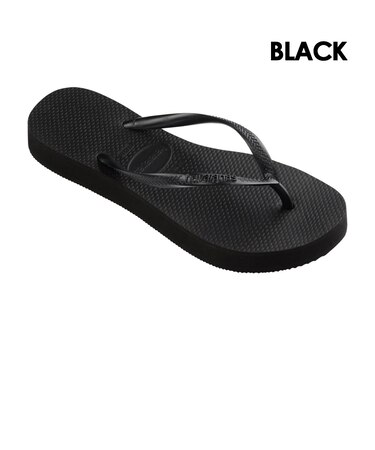 【havaianas ハワイアナス】レディース サンダル ラバービーチサンダル 【Slim Flatform】 スリム フラットフォーム