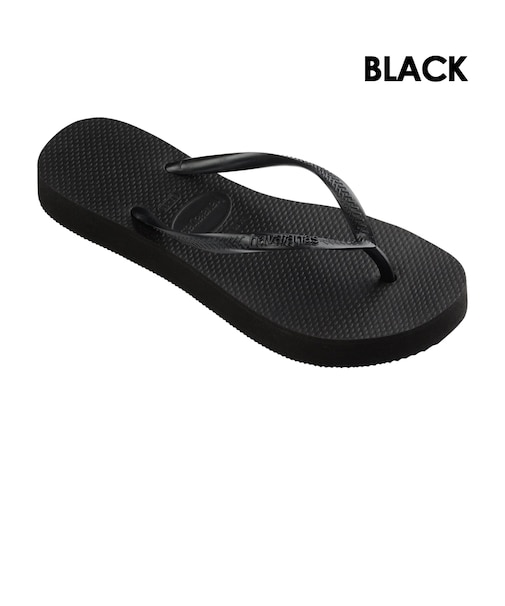【havaianas ハワイアナス】レディース サンダル ラバービーチサンダル 【Slim Flatform】 スリム フラットフォーム