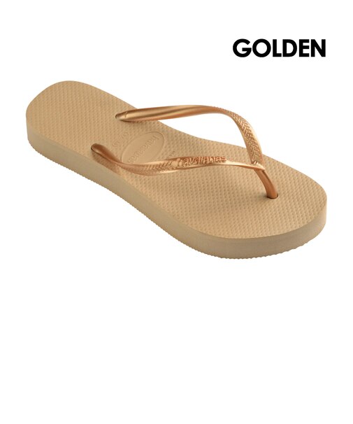 【havaianas ハワイアナス】レディース サンダル ラバービーチサンダル 【Slim Flatform】 スリム フラットフォーム