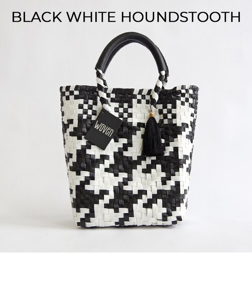 WOVEN ウーヴン】ミニトート メルカドバッグ かごバッグ メキシコ製