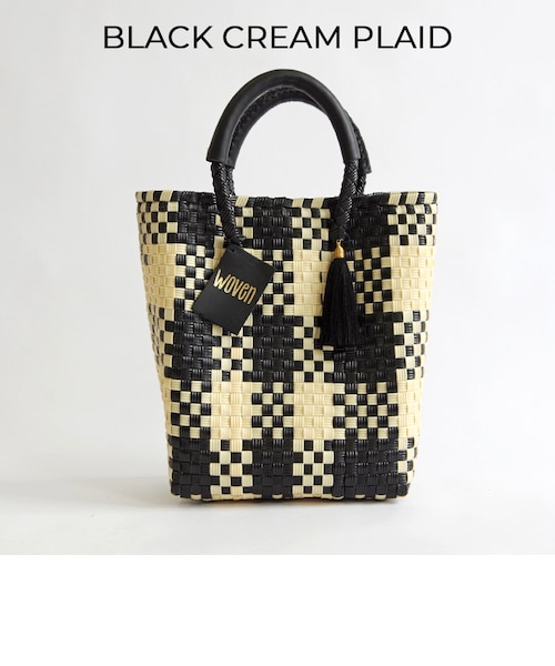 WOVEN ウーヴン】ミニトート メルカドバッグ かごバッグ メキシコ製