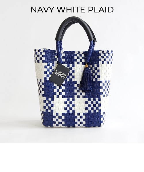WOVEN ウーヴン】ミニトート メルカドバッグ かごバッグ メキシコ製