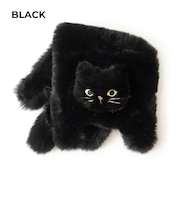 【WOVEN /ウーヴン】 ECO FUR NEKO FLAP COVER エコファー ねこ フェイス 猫フラップカバー