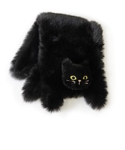 【WOVEN /ウーヴン】 ECO FUR NEKO FLAP COVER エコファー ねこ フェイス 猫フラップカバー