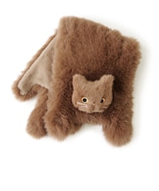 【WOVEN /ウーヴン】 ECO FUR NEKO FLAP COVER エコファー ねこ フェイス 猫フラップカバー