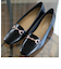 FAVO FAVO ファヴォファヴォ 3.5cmヒール レインビットスリッポン ローファー