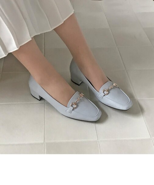 FAVO FAVO ファヴォファヴォ 3.5cmヒール レインビットスリッポン ローファー