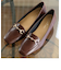 FAVO FAVO ファヴォファヴォ 3.5cmヒール レインビットスリッポン ローファー