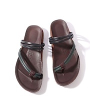 本革コードストラップサンダル