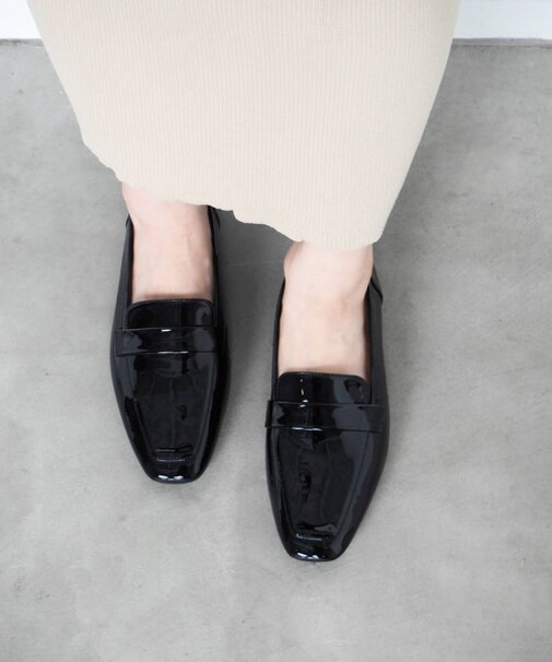 ノイエ ディフュージョン neue diffusion 【レイン対応】エナメルローファー/ND22406