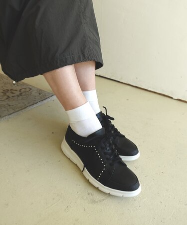 【レイン対応】スタッズ付きレースアップシューズ / TM24506