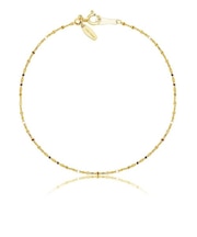 【選べる素材(K18 プラチナ)】ブレスレット レディース ペタル チェーン プラチナ PT850 ゴールド K18 18金 幅1.2mm LPUC ララクリスティー