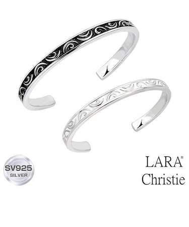 ペア バングル オリジナル カップル レディース メンズ シルバー ブランド セイントグラス カップル 記念日 LSC プレゼント ララクリスティー