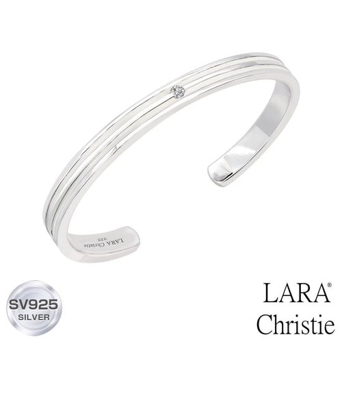 バングル レディース ブランド 太め シルバー シルバー925 セイント