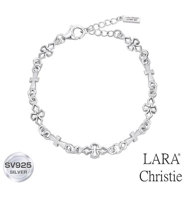 ブレスレット レディース クロス ブランド シルバー シルバー925 テンプルクロス WHITE Label LSC ララクリスティー