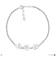 ブレスレット ディズニー 「ミッキー」 レディース ハワイアンジュエリー Disney プルメリア 3P