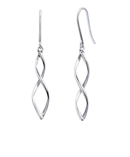 【選べる素材(K18 プラチナ)】ピアス 18金 レディース K18 揺れる ウェーブ デザイン フック プラチナ PT900 ゴールド K18 LPUC ララクリスティー