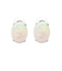 【選べる素材(K18 プラチナ)】ピアス 18金 レディース 天然オパール 10月 計2.0ct プラチナ K18 PT900 ゴールド カボションカット LPUC ララクリスティー