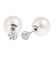 【選べる素材(K18 プラチナ)】ピアス あこや真珠 7.0-8.0mm レディース ダイヤモンド 計0.3ct プラチナ 18金 PT900 ゴールド K18 LPAC ララクリスティー
