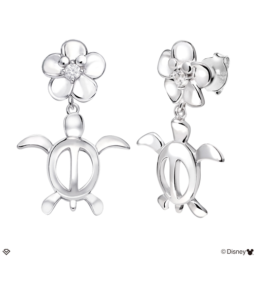 ピアス ハワイアンジュエリー ディズニー レディース シルバー シルバー925 Disney ホヌ 亀 「ミッキー」