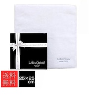 ハンカチ snow field 今治タオル コットン 高級 25cm x 25cm 定番 lh92-0001 ネコポス便 STYLE ララクリスティー
