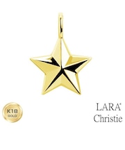 ネックレストップ ペンダントトップ 星 スター レディース メンズ K18 18金 ゴールド 約1.12g ステラ LPUC ララクリスティー