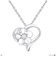 ネックレス ハワイアンジュエリー ディズニー レディース シルバー シルバー925 Disney ハート プルメリア 「ミッキー」