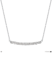 ネックレス ハワイアンジュエリー ディズニー レディース シルバー シルバー925 Disney スクロール アジャスター 「ミッキー」