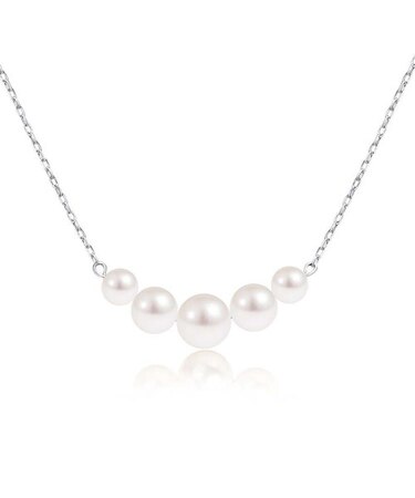 【選べる素材(K18 プラチナ)】あこや真珠 ネックレス 5.5-6.0mm レディース パール 真珠 アコヤ本真珠 K18 LPAC ララクリスティー