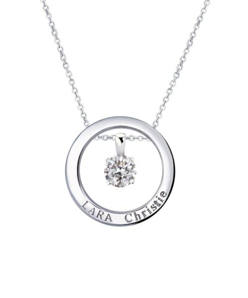 ネックレス レディース 18金 プラチナ リング シルバー シルバー925 ブランド ヴォヤージュ ネックレス WHITE Label LSC ララクリスティー