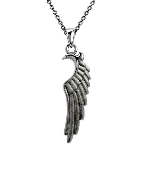 ネックレス メンズ シルバー シルバー925 ブランド 羽 フェザー
