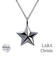 ネックレス メンズ シルバー シルバー925 ブランド 星 スター ステラ BLACK Label LSC ララクリスティー