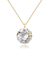 ダイヤモンド ネックレス レディース 一粒 ソリティア 0.1ct プラチナ PT900 ゴールド K18YG 鑑別カード付 LARA Christie ララクリスティー 女性 誕生日プレゼント
