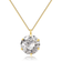 ダイヤモンド ネックレス レディース 一粒 ソリティア 0.1ct プラチナ PT900 ゴールド K18YG 鑑別カード付 LARA Christie ララクリスティー 女性 誕生日プレゼント