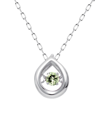 ネックレス レディース ダンシングストーン ダイヤモンド 誕生石 約0.02ct 天然石 PT900 選べる12誕生石 ネックレス LARA Christie ララクリスティー 女性 誕生日プレゼント