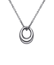 ネックレス メンズ シルバー シルバー925 ブランド サークル デザイン 男性用 誕生日プレゼント