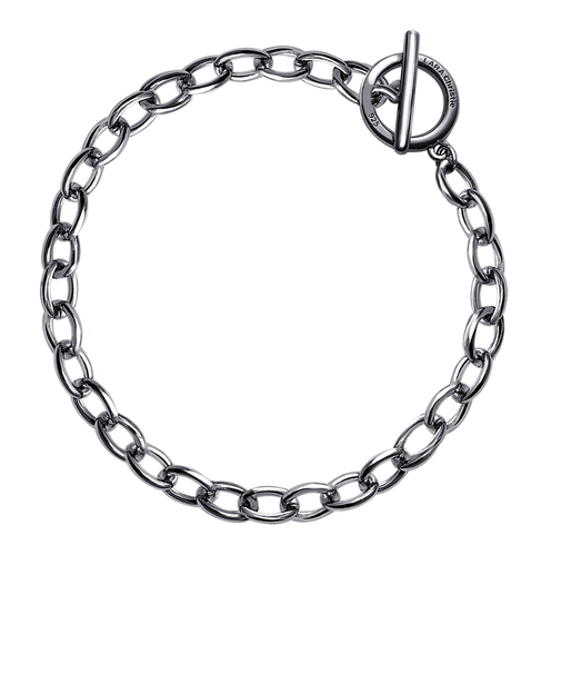 チェーンブレスレット メンズ マンテル シルバー